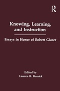 Cover: Knowing, Learning, and instruction - Routledge