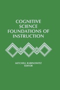Cover: Cognitive Science Foundations of Instruction - Routledge