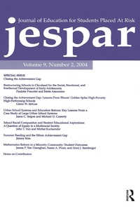 Enlarge image Cover: Closing the Achievement Gap - Routledge