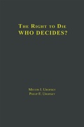 Cover: The Right to Die - Routledge