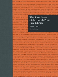 Abbildung von: The Song Index of the Enoch Pratt Free Library - Routledge