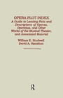 Cover: Opera Plot Index - Routledge