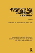 Cover: Literature and Politics in the Nineteenth Century - Routledge