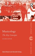 Cover: Musicology: The Key Concepts - Routledge