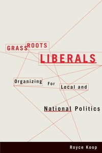 Enlarge image Cover: Grassroots Liberals - University of British Columbia Press