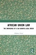 Cover: African Union Law - Routledge