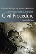 Abbildung von: Commonwealth Caribbean Civil Procedure - Routledge Cavendish