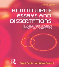 Enlarge image Cover: How to Write Essays and Dissertations - Routledge