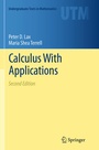 Cover: Calculus With Applications - Springer