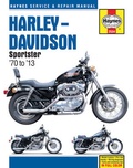 Cover: Harley-Davidson Sportsters (70 - 13) Haynes Repair Manual - Haynes Manuals Inc
