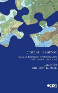 Enlarge image Cover: Citizens in Europe - ECPR Press