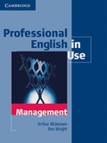 Cover: Professional English in Use Management - Klett