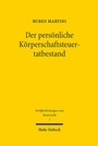 Cover: Der persönliche Körperschaftsteuertatbestand - Mohr Siebeck