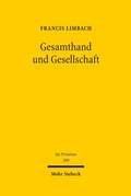 Bild: Gesamthand und Gesellschaft - Mohr Siebeck