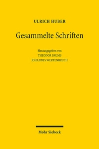 Abbildung von: Gesammelte Schriften - Mohr Siebeck