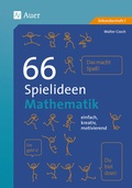 Cover: 66 Spielideen Mathematik - Auer Verlag in der AAP Lehrerwelt GmbH