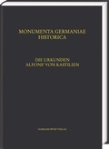 Cover: Die Urkunden Alfons' von Kastilien - Harrassowitz Verlag
