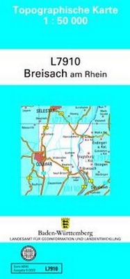 Abbildung von: L7910 Breisach am Rhein - Landesamt für Geoinformation und Landentwicklung Baden-Württemberg (LGL)