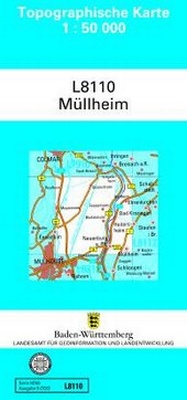 Abbildung von: L8110 Müllheim - Landesamt für Geoinformation und Landentwicklung Baden-Württemberg (LGL)