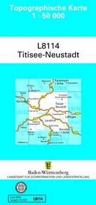 Abbildung von: L8114 Titisee-Neustadt - Landesamt für Geoinformation und Landentwicklung Baden-Württemberg (LGL)