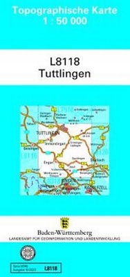 Abbildung von: L8118 Tuttlingen - Landesamt für Geoinformation und Landentwicklung Baden-Württemberg (LGL)