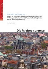 Enlarge image Cover: Die Mietpreisbremse - Grundeigentum