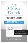 Cover: The Biblical Greek Companion for Bible Software Users - Zondervan Academic