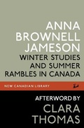 Cover: Winter Studies and Summer Rambles in Canada - New Canadian Library