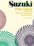 Cover: Suzuki Flute School Piano Accompaniment, Volume 10 (Revised) - Suzuki Method International