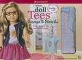 Cover: Doll Tees and Tanks: Stencils and Stamps - American Girl Publishing Inc