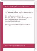 Cover: "Gottes furcht" und "honn&ecirc;tet&eacute;" - Harrassowitz Verlag
