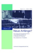 Cover: Neue Anf&auml;nge? Band 2 - Lutherische V.-G.