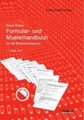 Cover: Formular- und Musterhandbuch f&uuml;r die Betriebsratspraxis - Rieder Vlg f. Recht u. Kommunik.