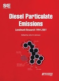 Cover: Diesel Particulate Emissions Landmark Research 1994-2001 - Society of Automotive Engineers,U.S.