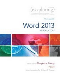 Enlarge image Cover: Microsoft Word 2013, Introductory - Pearson