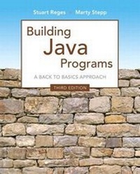 Enlarge image Cover: Building Java Programs with Access Code - Addison Wesley