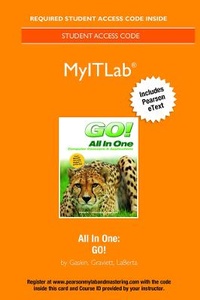 Abbildung von: MyLab IT with Pearson eText -- Access Card -- for GO! All In One Computer Concepts and Applications - Pearson