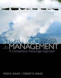 Cover: Strategic Management - Pearson