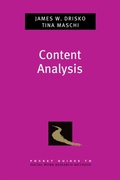 Cover: Content Analysis - Oxford University Press