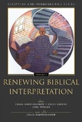 Cover: Renewing Biblical Interpretation - Zondervan Academic