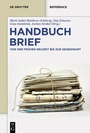 Cover: Handbuch Brief - De Gruyter
