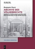 Cover: Archive des V&ouml;lkerrechts - De Gruyter Oldenbourg