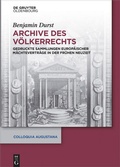 Cover: Archive des V&ouml;lkerrechts - De Gruyter Oldenbourg