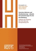 Cover: Zwischen Inklusion und Akademisierung - aktuelle Herausforderungen f&uuml;r die Berufsbildung - BoD - Books on Demand