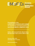 Cover: Proceedings of the European Stakeholder Summit on experiences and best practices in and around MOOCs (EMOOCS 2016) - BoD - Books on Demand