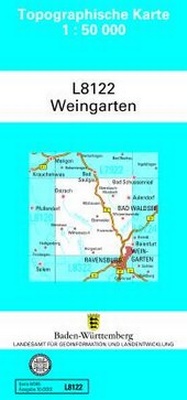 Abbildung von: L8122 Weingarten - Landesamt für Geoinformation und Landentwicklung Baden-Württemberg (LGL)