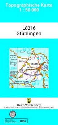 Abbildung von: L8316 Stühlingen - Landesamt für Geoinformation und Landentwicklung Baden-Württemberg (LGL)