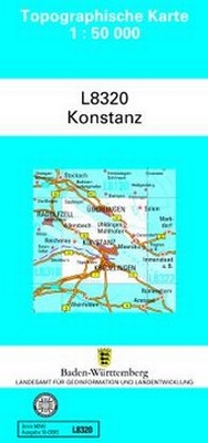 Abbildung von: L8320 Konstanz - Landesamt für Geoinformation und Landentwicklung Baden-Württemberg (LGL)