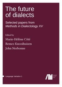 Enlarge image Cover: The future of dialects - Freie Universität Berlin Universitätsbibliothek