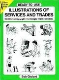 Cover: Ready-to-Use Illustrations of Services and Trades - Dover Publications Inc.